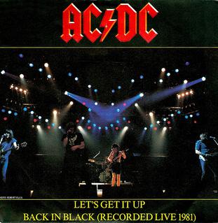 AC/DC - Let's get it up / Back in black