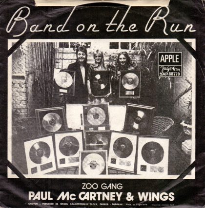 PAUL MCCARTNEY & WINGS - Band On The Run / Zoo Gang