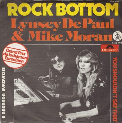 LYNSEY DE PAUL & MIKE MORAN - Rock Bottom / You Shouldn't Say That