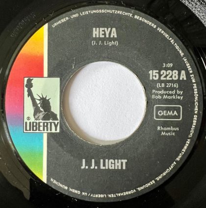 J.J. LIGHT - Heya / On The Road Now