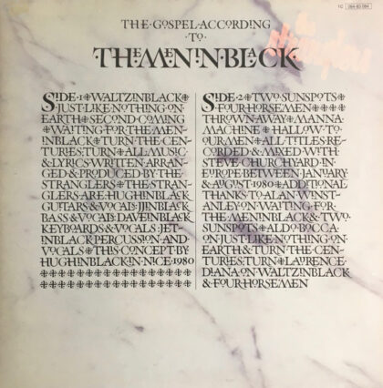 THE STRANGLERS - The Gospel According To The Meninblack