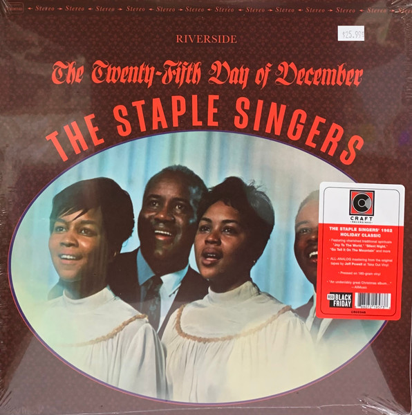 THE STAPLE SINGERS - The Twenty-Fifth Day Of December