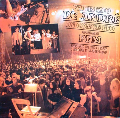 FABRIZIO DE ANDRE - Fabrizio De André In Concerto