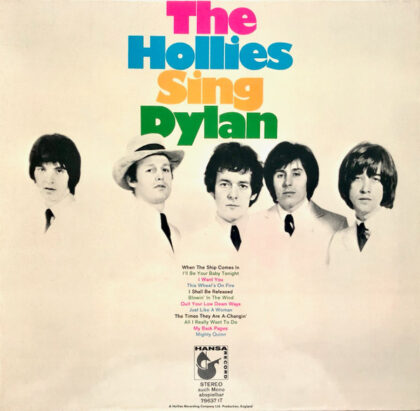 THE HOLLIES - The Hollies Sing Dylan